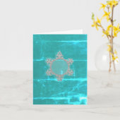 Weihnachtskarte von dalDesignNZ Karte (Gelbe Blume)