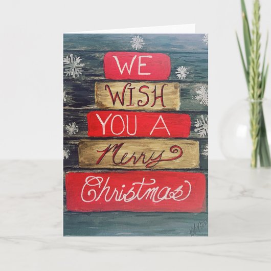 Weihnachtskarte von DaraLyn J McColl Karte (Vorderseite)