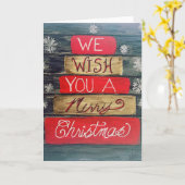 Weihnachtskarte von DaraLyn J McColl Karte (Gelbe Blume)