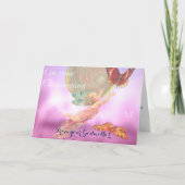 Weihnachtskarte von Godmutter Godparent Karte (Vorderseite)