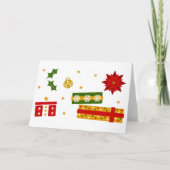 Weihnachtskarte von Hattingdon 2023 Karte (Vorderseite)