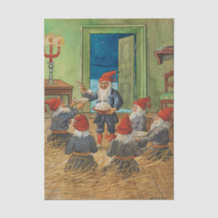 Weihnachtskarte von Jenny Nystrom Seidenpapier