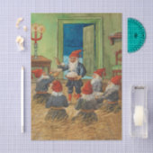 Weihnachtskarte von Jenny Nystrom Seidenpapier (Handwerk)