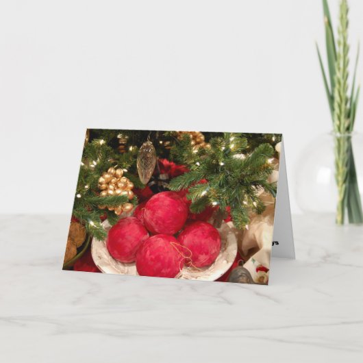 Weihnachtskarte von Napa 1 Feiertagskarte (Vorderseite)