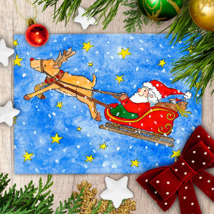 Weihnachtskarte von Nicole Janes Feiertagspostkarte