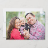 Weihnachtskarte von Texas Feiertagskarte (Rückseite)