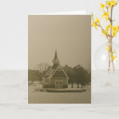 Weihnachtskarte von "Underexpsed William Berry Hou Karte (Gelbe Blume)