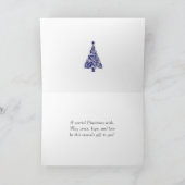 Weihnachtskarte von uns allen feiertagskarte (Innenseite)