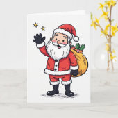 Weihnachtskarte wachsen - Blank im Urlaub Karte (Gelbe Blume)