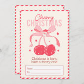 Weihnachtskarte - Weihnachten (Vorne/Hinten)