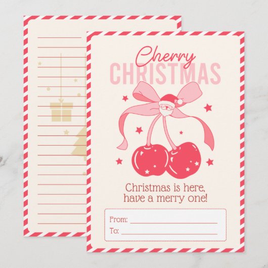 Weihnachtskarte - Weihnachten (Vorne/Hinten)