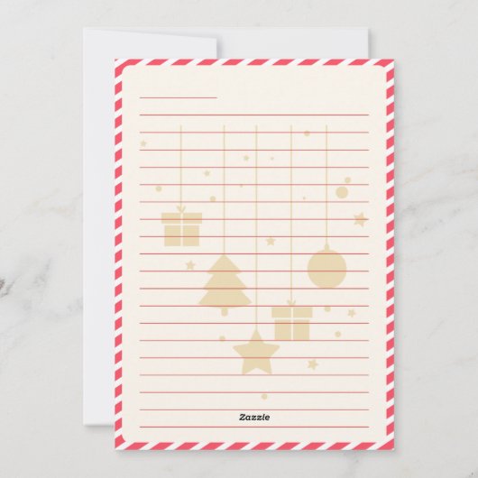 Weihnachtskarte - Weihnachten (Rückseite)