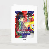 Weihnachtskarte, Weihnachten der Ehefrau, Elf in e (Rückseite)