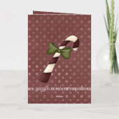 Weihnachtskarte Weihnachten Weihnachten Weihnachte (Rückseite)