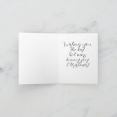 Weihnachtskarte, Weihnachtsbunny Jos Hot Mess Card Karte (Innenseite)