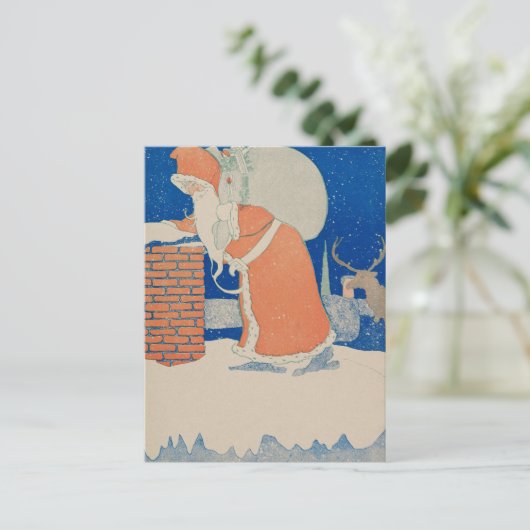 Weihnachtskarte | Weihnachtsgeschenke Feiertagspostkarte (Stehend Vorderseite)