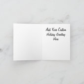 Weihnachtskarte - Weihnachtsgrüße Feiertagskarte (Innenseite)