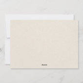 Weihnachtskarte Weihnachtskarte Feiertagskarte (Rückseite)