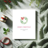 Weihnachtskarte, Weihnachtskarte Feiertagskarte