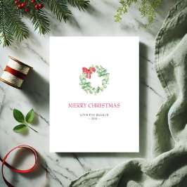 Weihnachtskarte, Weihnachtskarte Feiertagskarte