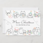 Weihnachtskarte Weihnachtskarte Feiertagskarte (Vorderseite)