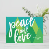 Weihnachtskarte, Weihnachtskarte, Liebe Feiertagskarte (Stehend Vorderseite)