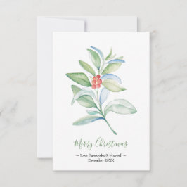 Weihnachtskarte, Weihnachtskarte RSVP Karte