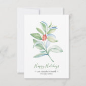 Weihnachtskarte, Weihnachtskarte RSVP Karte (Vorderseite)