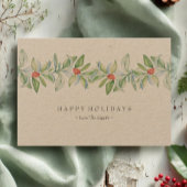 Weihnachtskarte, Weihnachtskarte, rustikal