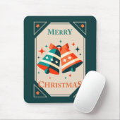 Weihnachtskarte - Weihnachtsklingeln und Sterne Mousepad (Mit Mouse)