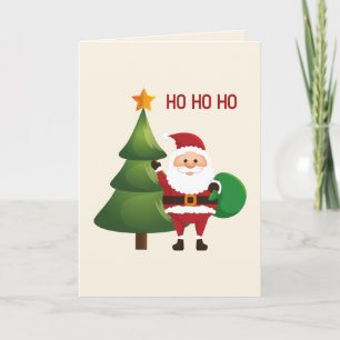 Weihnachtskarte - Weihnachtsmann Weihnachtskarte Karte