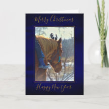 Weihnachtskarte "Weihnachtsritt"