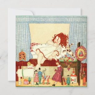 Weihnachtskarte Weihnachtsspielzeug Feiertagskarte