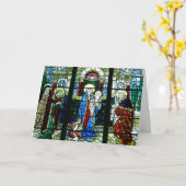 Weihnachtskarte Wesołych Świąt Karte (Gelbe Blume)