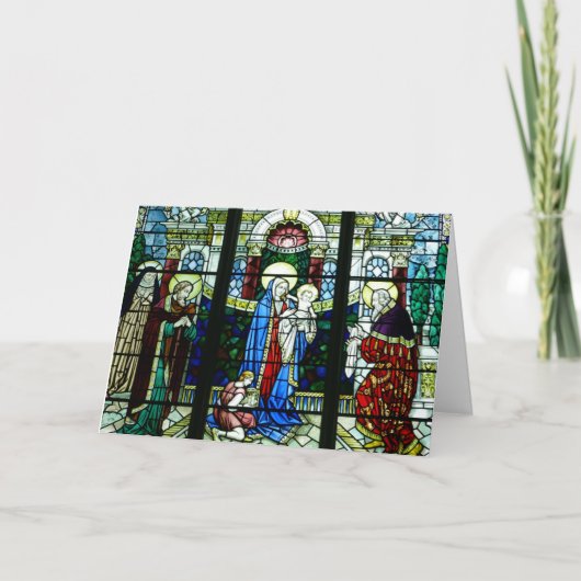 Weihnachtskarte Wesołych Świąt Karte (Vorderseite)