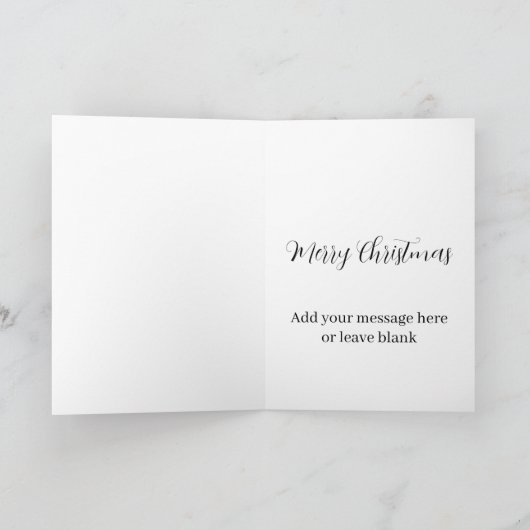 Weihnachtskarte - Whimsical Bethlehem Star Karte (Innenseite)