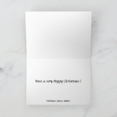 Weihnachtskarte - Wien, Österreich Feiertagskarte (Innenseite)