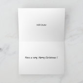 Weihnachtskarte - Wilde Enten Feiertagskarte (Innenseite)