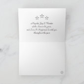 Weihnachtskarte "Winter Sorrel" Feiertagskarte (Innenseite)