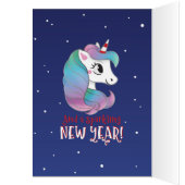 Weihnachtskarte zauberhafte Weihnachtsfeiertage (Innen (Links))