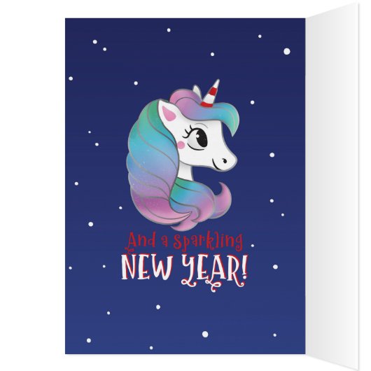 Weihnachtskarte zauberhafte Weihnachtsfeiertage (Innen (Links))