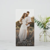 Weihnachtskarte zum Foto Feiertagskarte (Stehend Vorderseite)