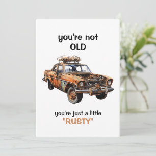 Weihnachtskarte zum Geburtstag von Opa oder Vater Feiertagskarte