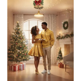 Weihnachtskarte zum Jubiläum Feiertagskarte