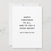 Weihnachtskarten (Rückseite)