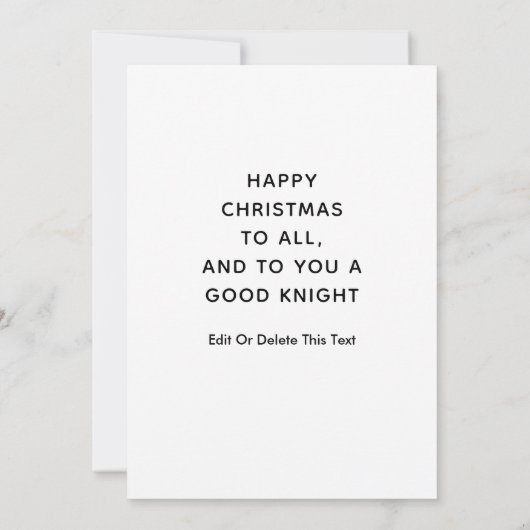 Weihnachtskarten (Rückseite)