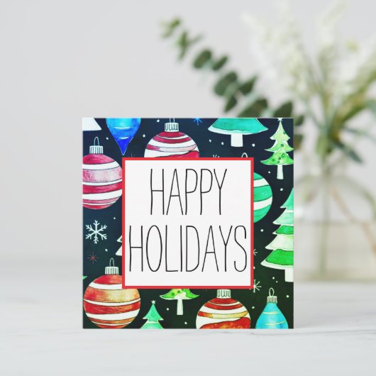 Weihnachtskarten (Stehend Vorderseite)