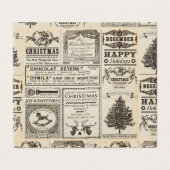 Weihnachtskarten (Außenseite Aufgefaltet)