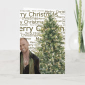 Weihnachtskarten 2010 Luke Goss Feiertagskarte (Rückseite)