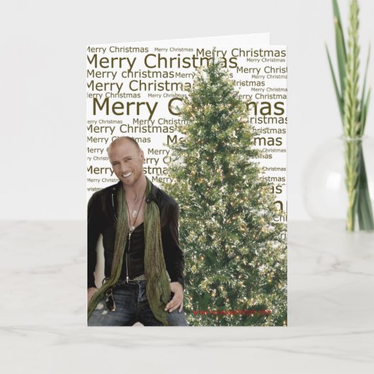 Weihnachtskarten 2010 Luke Goss Feiertagskarte (Vorderseite)